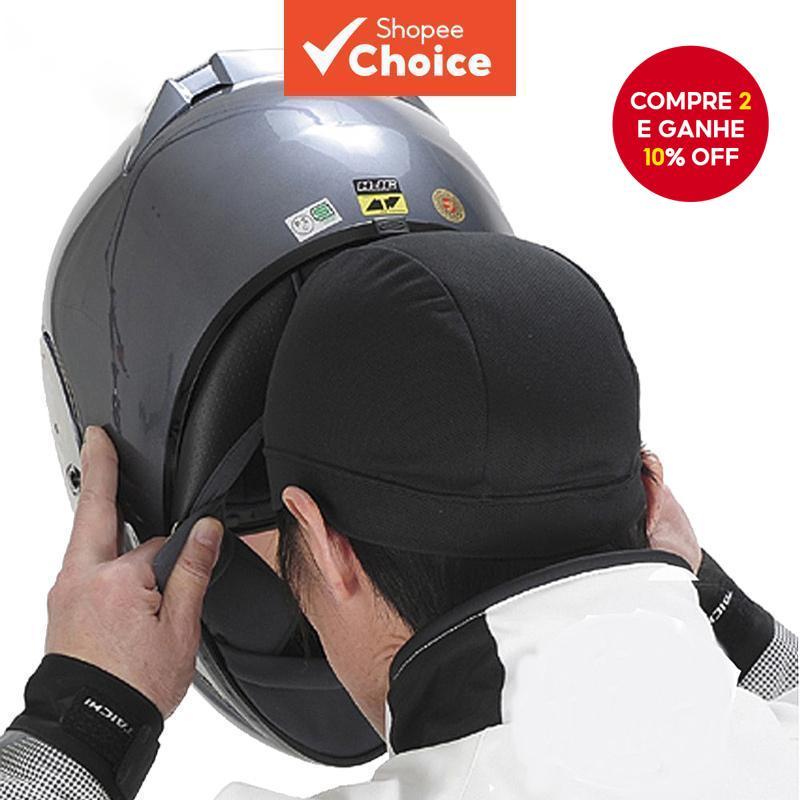 Absorver A Tampa Da Cabeça Do Suor Super Cool Under Helmet Interna Crânio Para Esportes