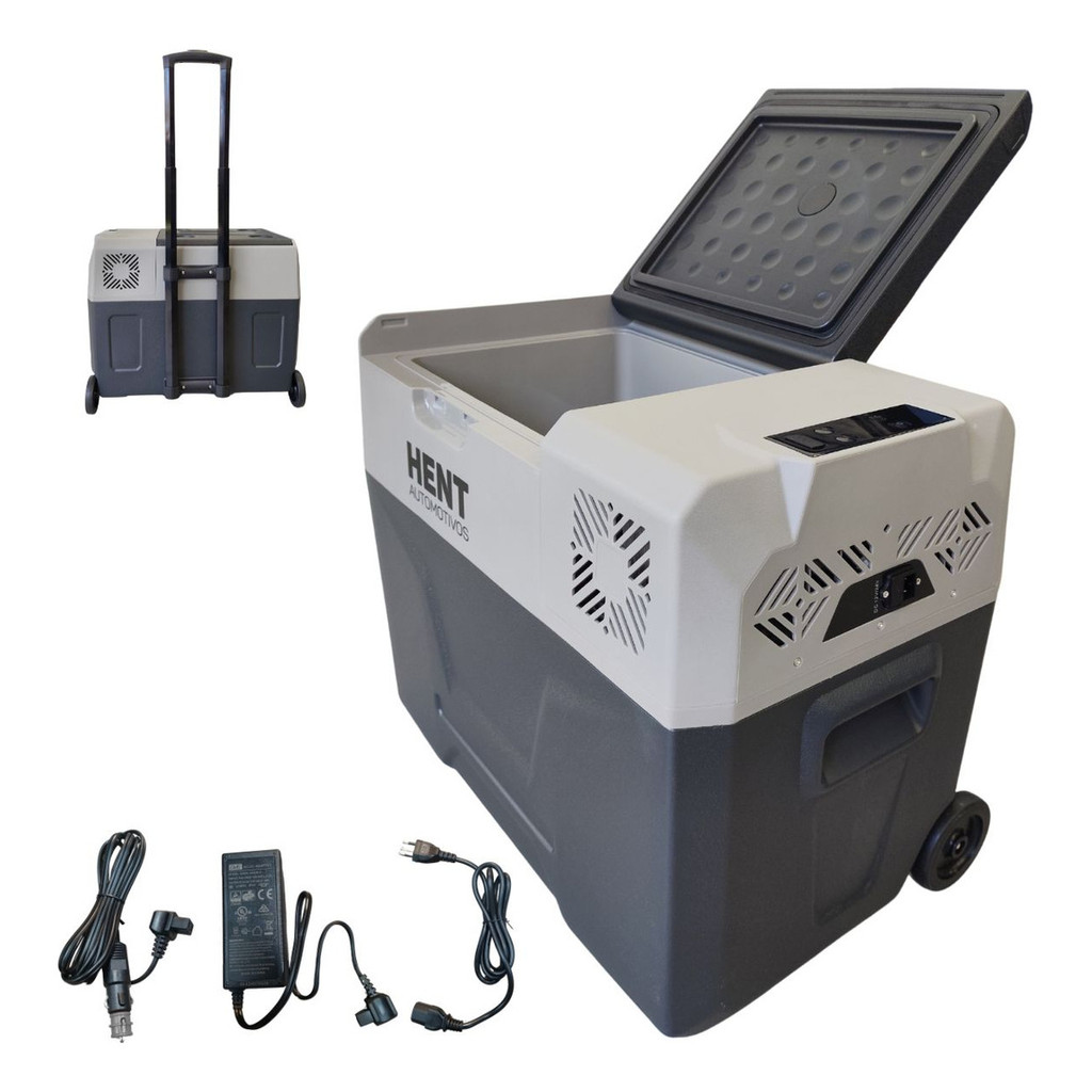 Geladeira Portátil 40 Litros Caminhão Quadrivolt Com Rodinha