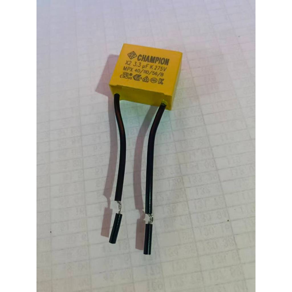 Capacitor 3.3 Uf 275v P/ Interruptor Wifi Inteligente Tuya e ventiladores elétricos
