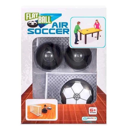 Brinquedo Jogo Flat Ball Air Soccer Futebol De Mesa - Multikids Futebol De Mesa Air Soccer Flat Ball