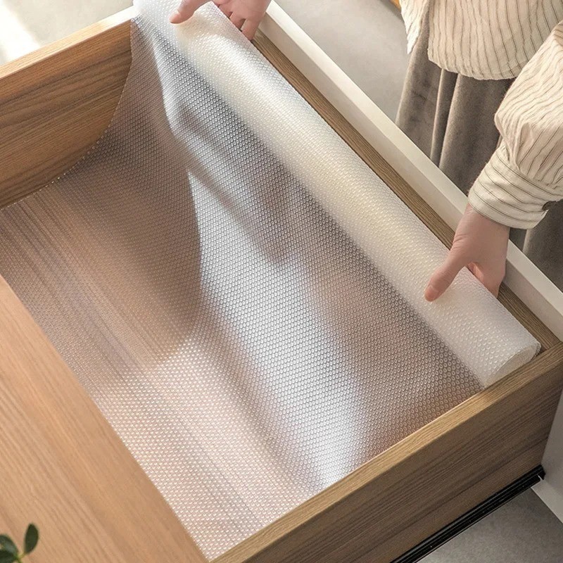 Forro de Gaveta Armários 1/2/3 e 4 rolo 30x150cm Antiderrapante Geladeira Para Cortar Impermeável