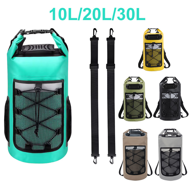 Bolsa Seca Impermeável para Atividades ao Ar Livre Pesca, Caiaque, Barco, Caminhada e Rafting