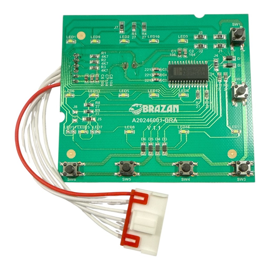 Placa interface Para lavadora electrolux LED13 LED14 LED15 LED17