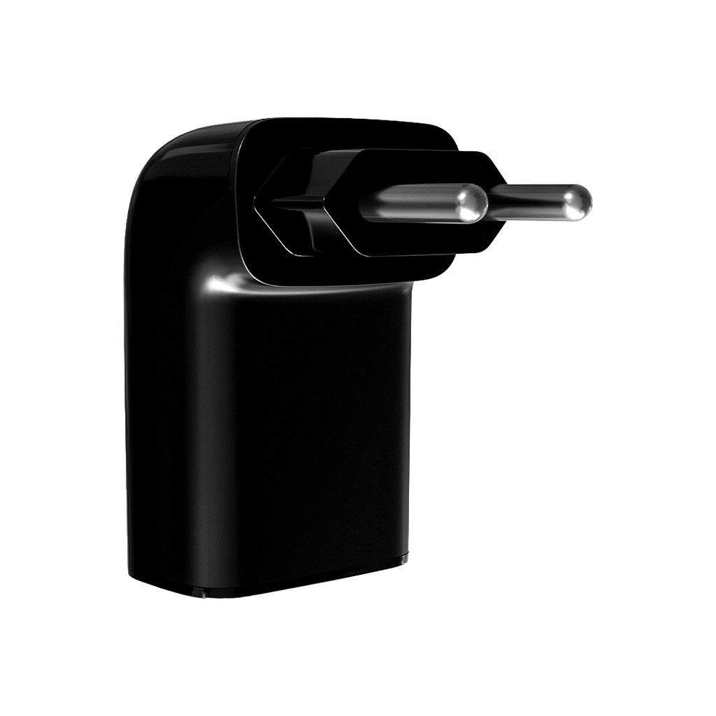 Protetor contra surtos iCLAMPER Pocket Fit 2P 10A - LCF(DPS) - 127/220 volts - 10 amperes - 1 tomada - 2 pinos