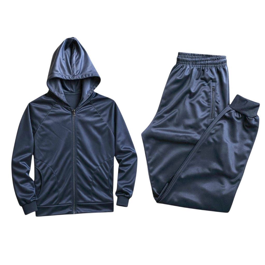 Kit Masculino Básico de Frio Blusa + Calça Jogger Cinza - Estampa Lisa - Pronta Entrega + Envio Origins