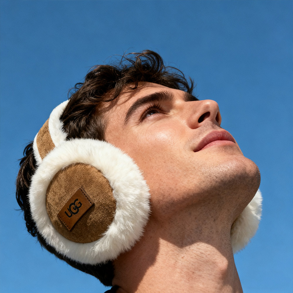 New Ugg  khaki earmuffs