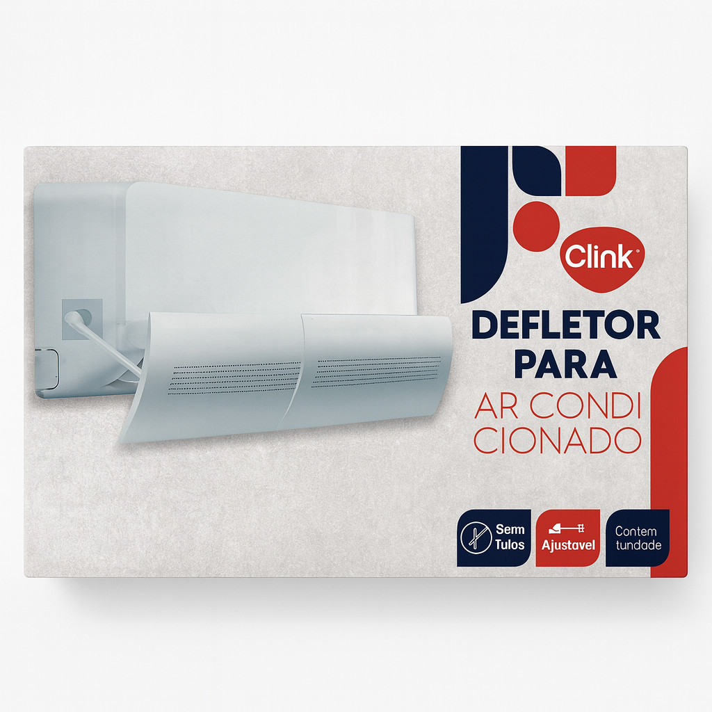 Defletor Ar Condicionado Direcionador Vento Gelado Split