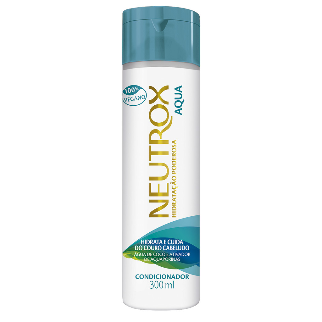 Condicionador Neutrox Aqua 300ml – Hidratação • Maciez • Desembaraço Suave