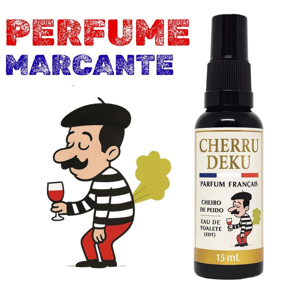 Perfume Spray Peido Falso Cherru Deku Realista Pegadinha Divertida Trend