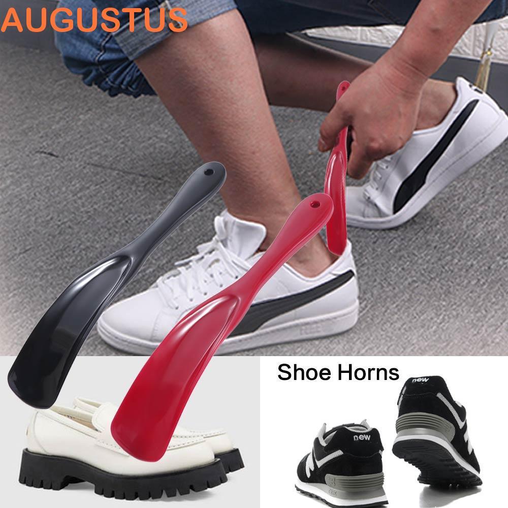 Buzina De Sapato De Plástico AUGUSTUS , Calçadeira Em Forma De Colher Flexível Profissional Resistente De 19 Cm Preguiço