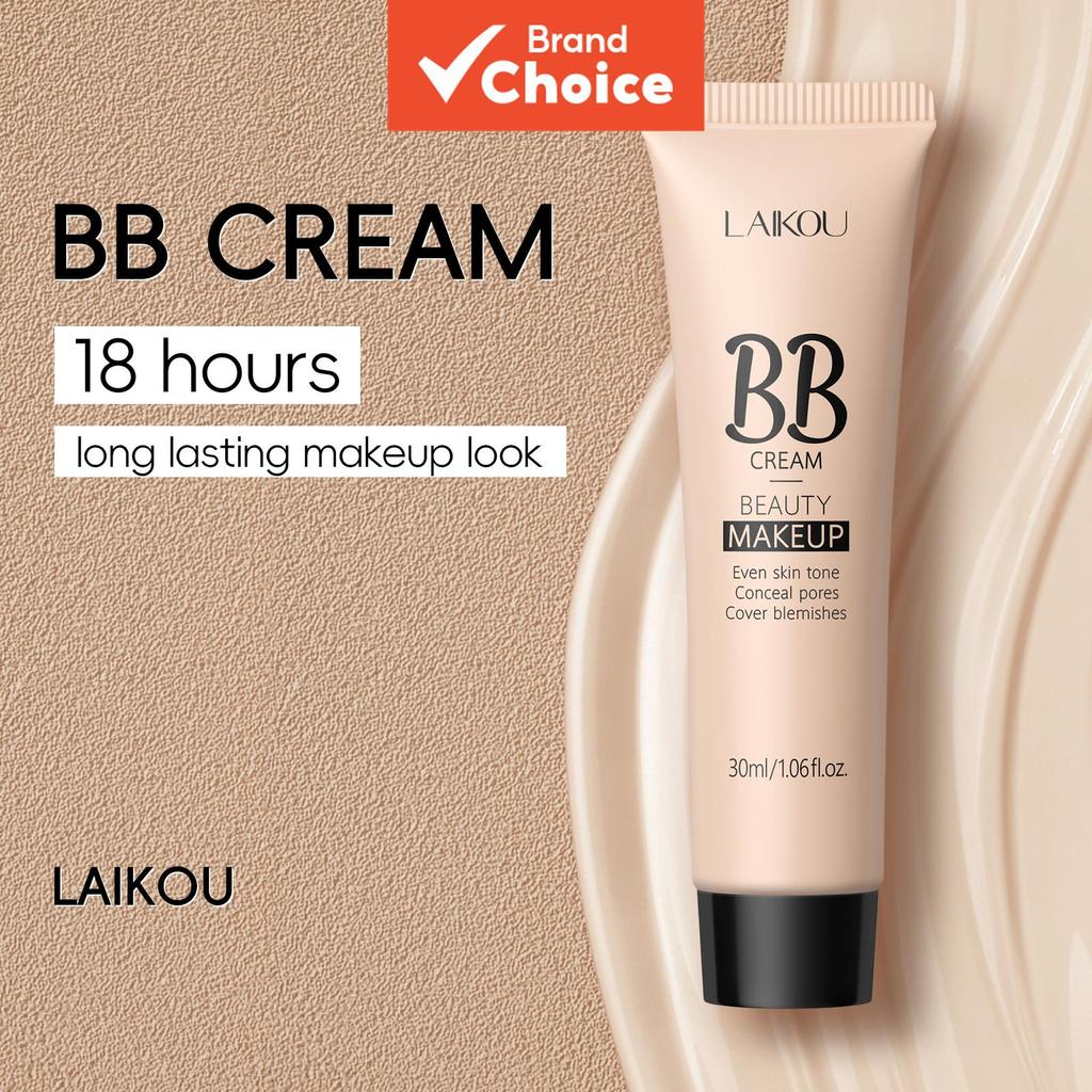  LAI KOU Base BB Cream à Prova d'Água: Base Corretiva de Longa Duração com Controle de Oleosidade - 30ml