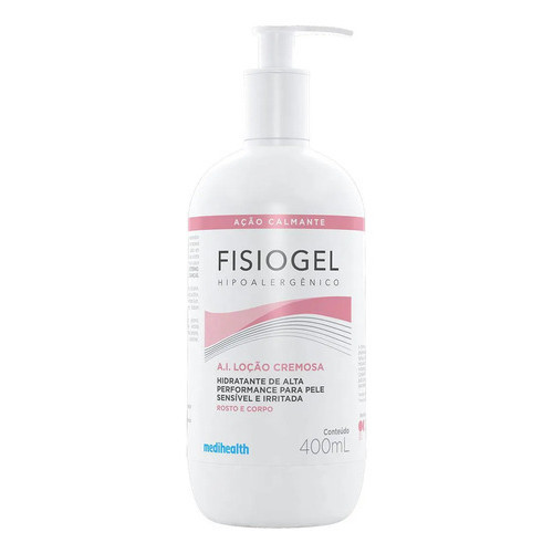Loção Hidratante Calmante Fisiogel A.i. Pele Sensível 400 Ml
