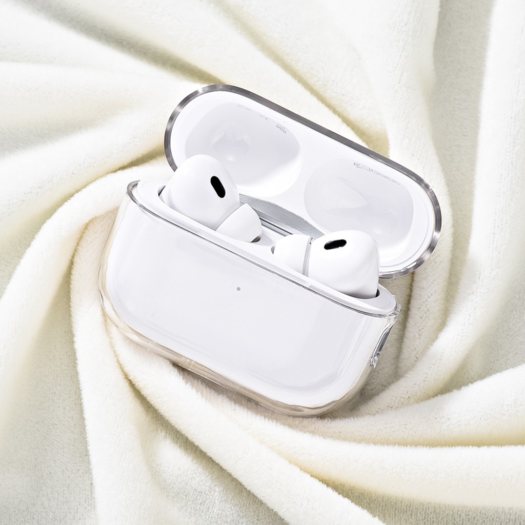 Capinha AirPods Pro Antichoque Acrilico Transparente Compativel AirPods Pro 1 2 AirPods 3 Case Fone