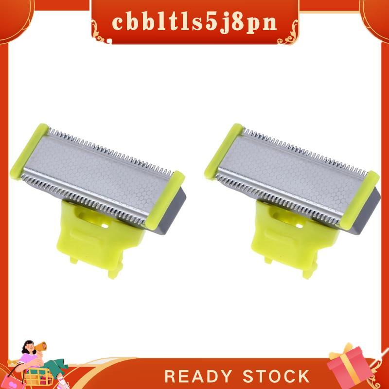 cbbltls5j8pn 2X Para MLG Barba Barbeador Cabeça Lâmina Peças De Reposição Barbeadores Elétricos