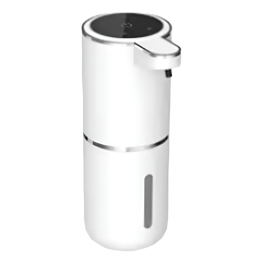 Dispenser Automático Sabão 380ml Recarregável USB com Sensor Saboneteira Elétrica Sem Toque