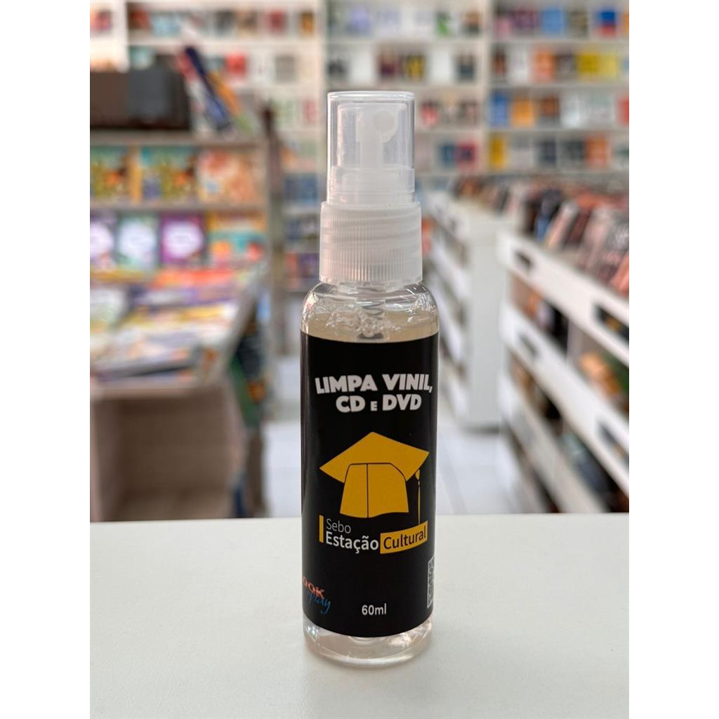 VINIL INDICADO PARA TODOS OS TIPOS DE LPS E CDs SPRAY LIMPA DISCOS (VINIL - CD - DVD) 60ml