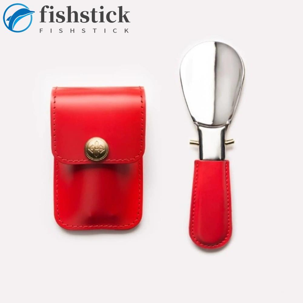 Calçadeira Dobrável Para Idosos FISHSTICKA , Alça De PU Uso Em Aço Inoxidável , Mini