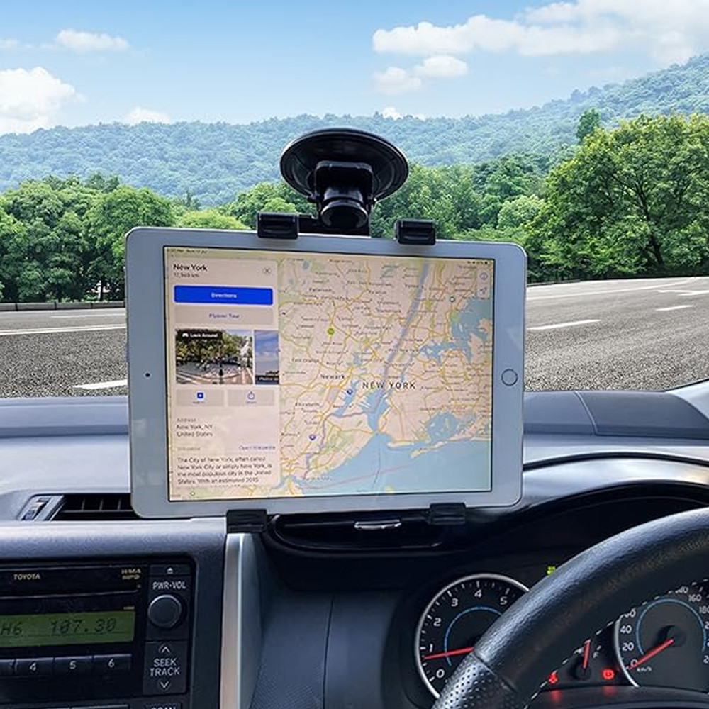 Suporte De Ventosa Para Carro , Universal Tablet Telefone Painel Do Pára-Brisa Com Rotação De 360 Graus