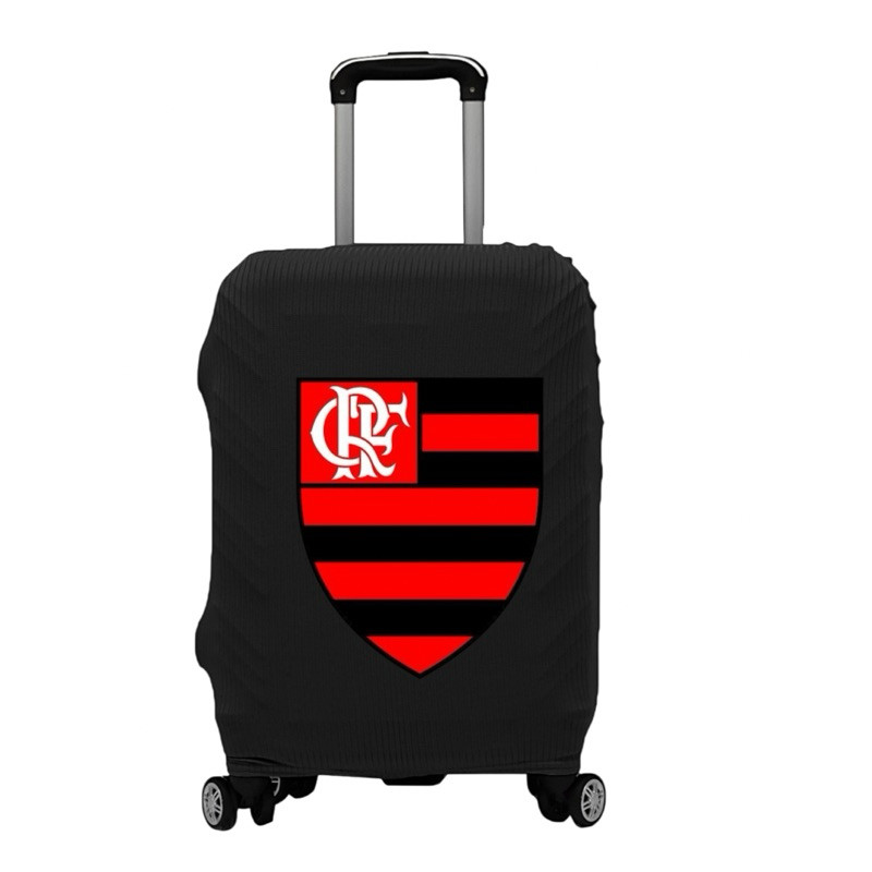 Capa De Mala 8 a 23KG Times Brasileiros Personalizada Protetor Bagagem Para Viagem Protetora Grande