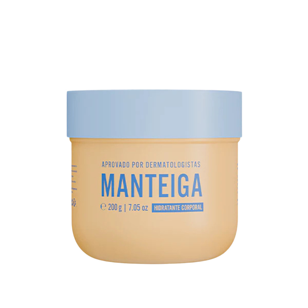 Manteiga Cream Beleza Brasileira 200g Hidratante Corporal Hidratação Prolongada