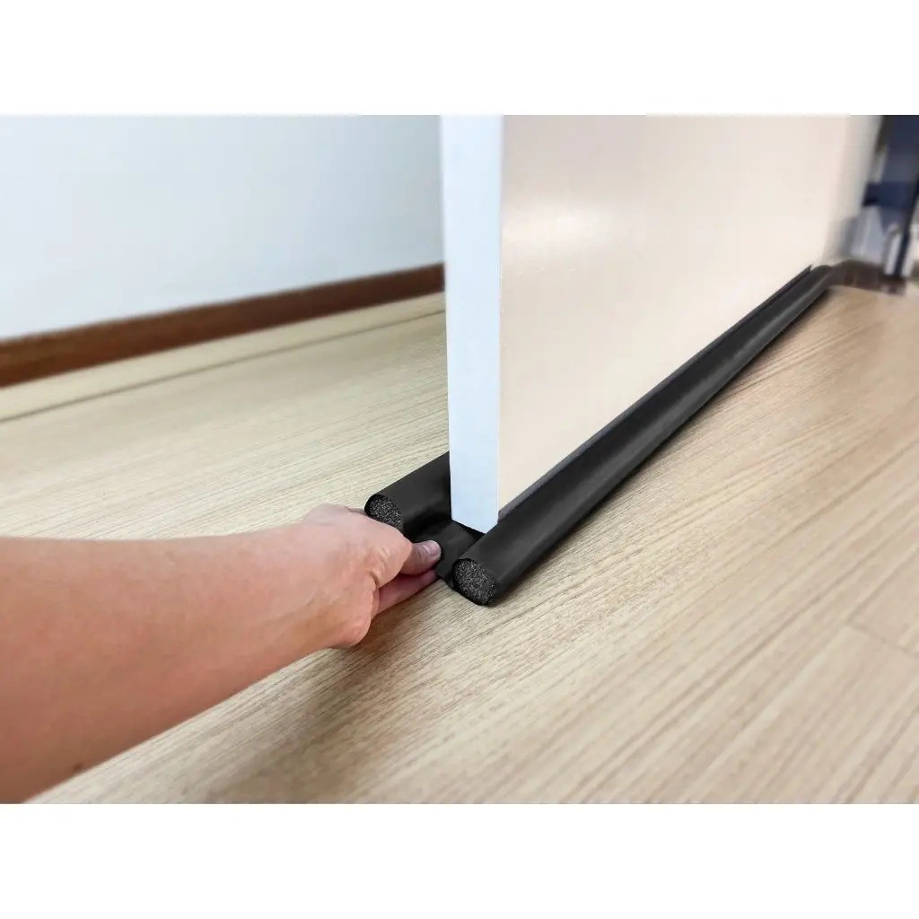 Veda Portas Duplo Em Tecido Proteção 80 cm