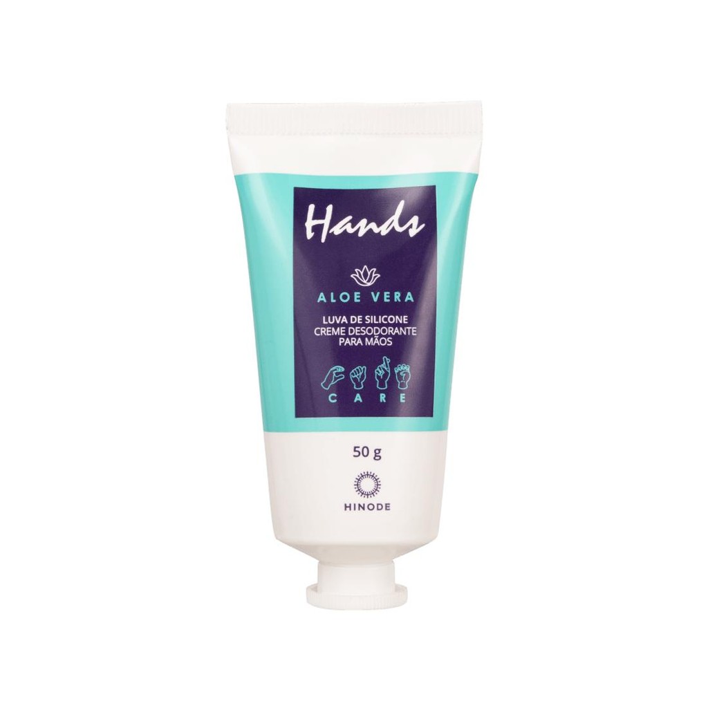 Luva De Silicone Aloe Vera Hands Miniatura 50g