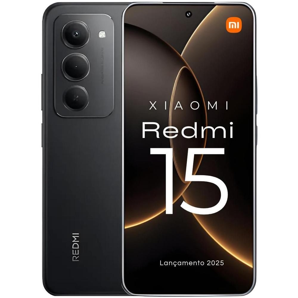 Lançamento Xiaomi Redmi 15 144Hz 50MP 256GB/128GB 12GB Ramboost 7000mAh Garantia Oficial Master