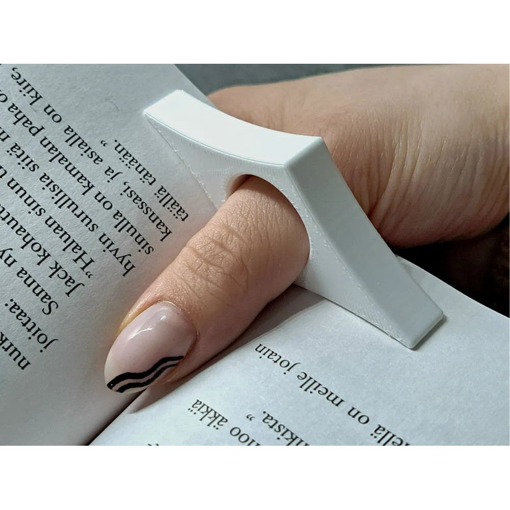 Apoio De Dedo Para Leitura  Mais Conforto Ao Ler!