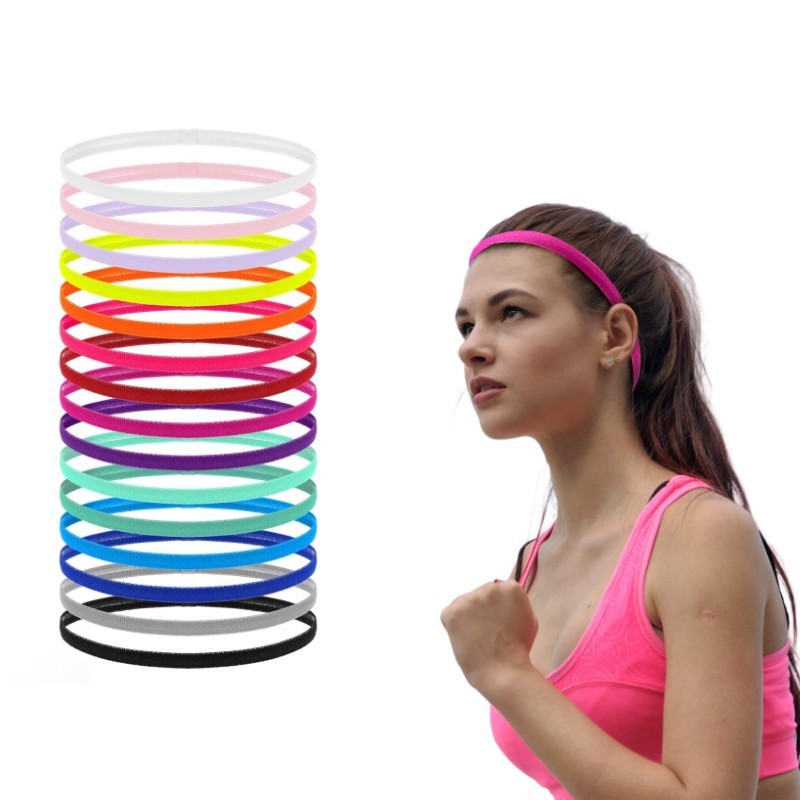 Tiaras Esportivas Elásticas-Faixa De Suor Para Ioga , Corrida , Futebol