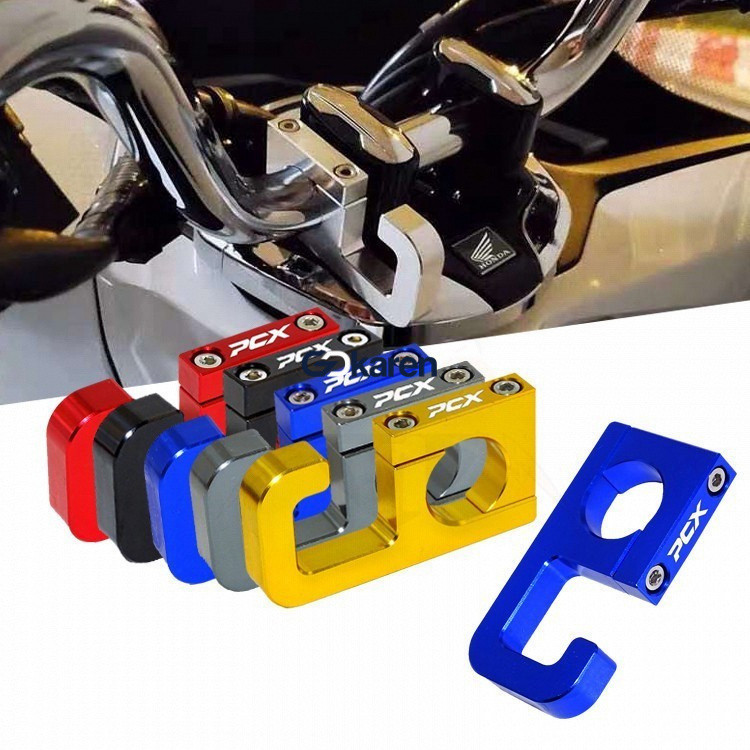 Para Honda PCX125 PCX160  PCX150 Acessórios Motocicletas Gancho De 22mm Capacete Bagagem