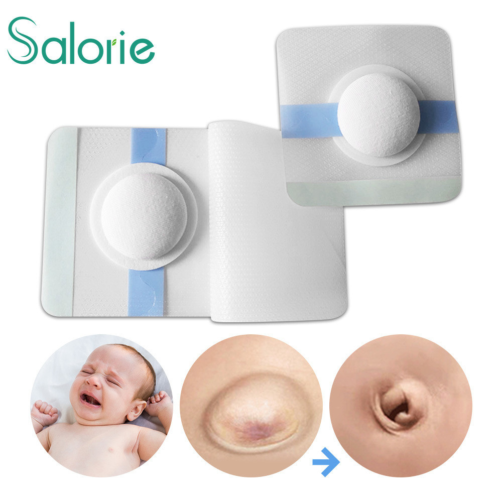 5/10 Pcs Bebê Umbigo Banda Adesivo Cinto De Hérnia Umbilical Adesivos Remendo Descartável