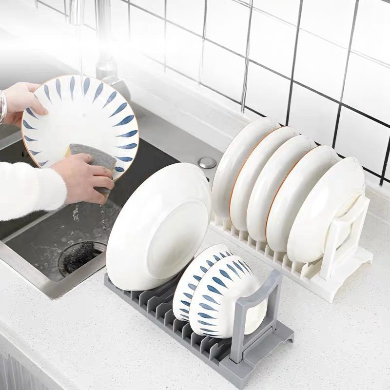 Escorredor de Louça Vertical Compacto – Suporte Porta Pratos em Plástico – Cozinha Organizada