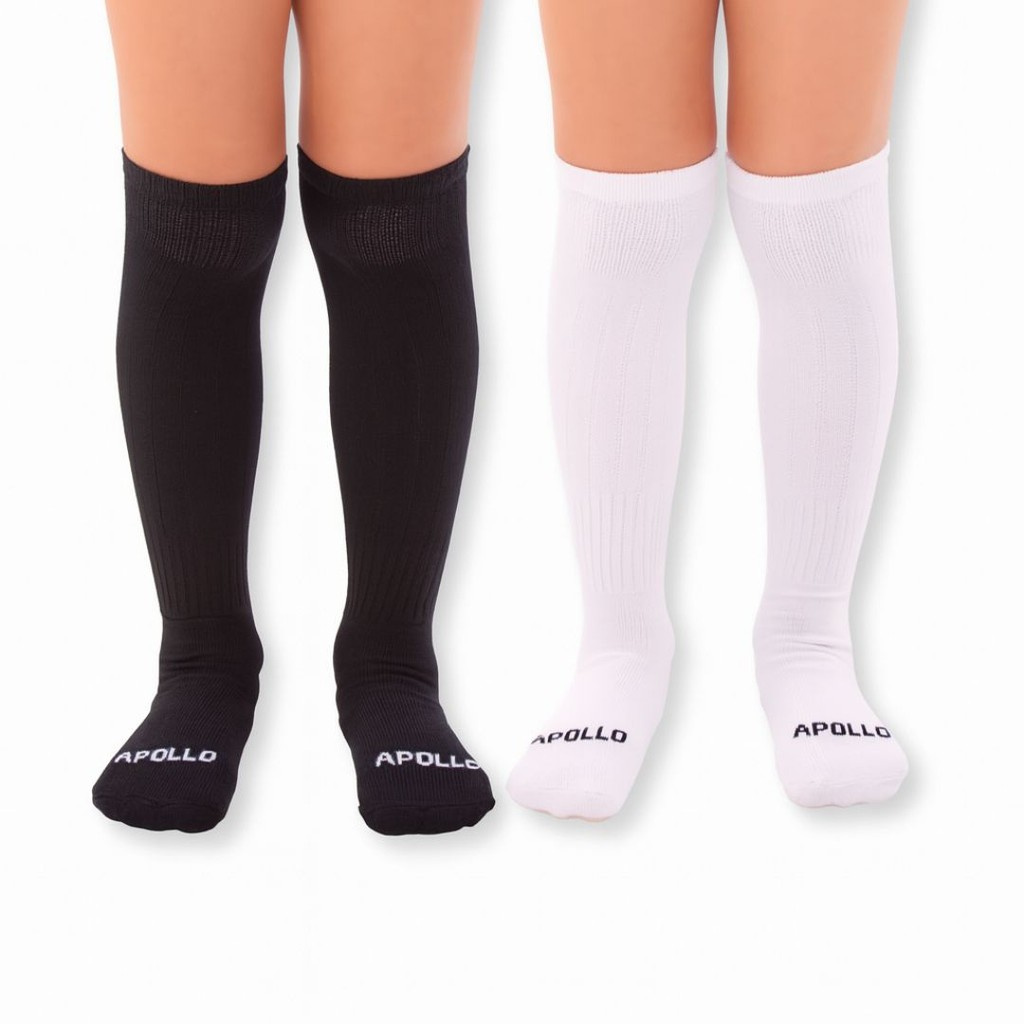Kit 2 Pares Meião Futebol Infantil e Juvenil Cores Sortidas