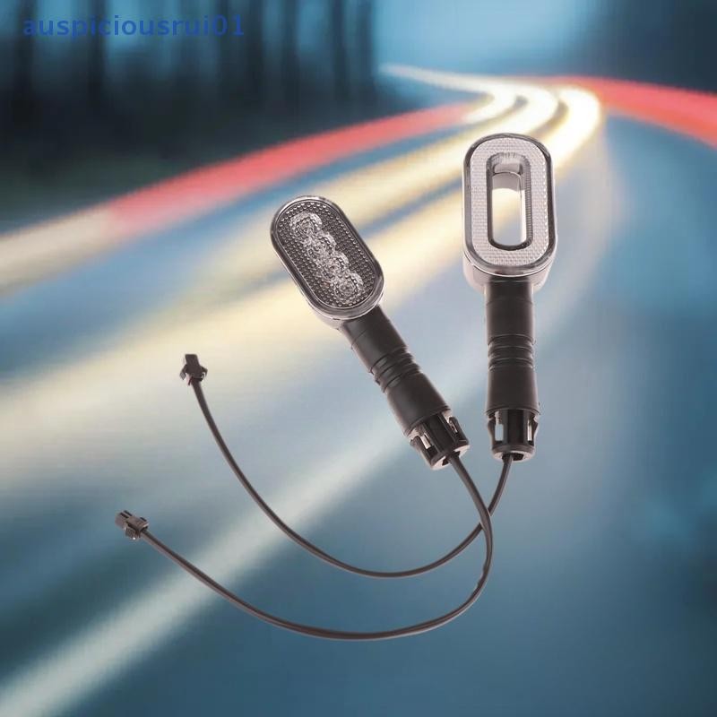 2 Pçs Sinal De Volta Chifre Lanterna Traseira 36V/48V/60V/72V Luz Da Bicicleta Lâmpada Advertência Ao Ar Livre Para Acel