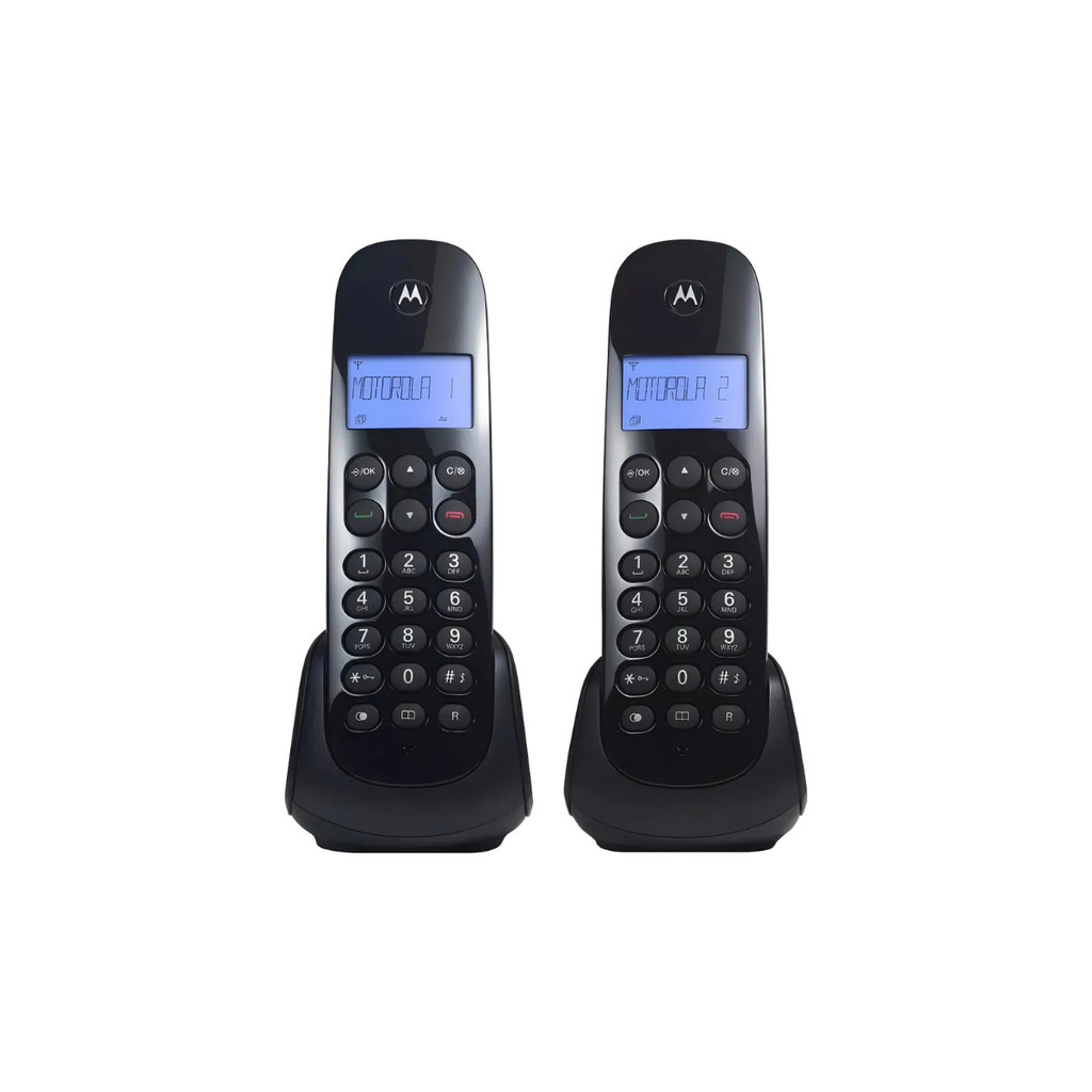 TELEFONES S/ FIO MOTO700 MRD2 DECT DIGITAL C/ ID PRETO/NÃO VAI CHIP