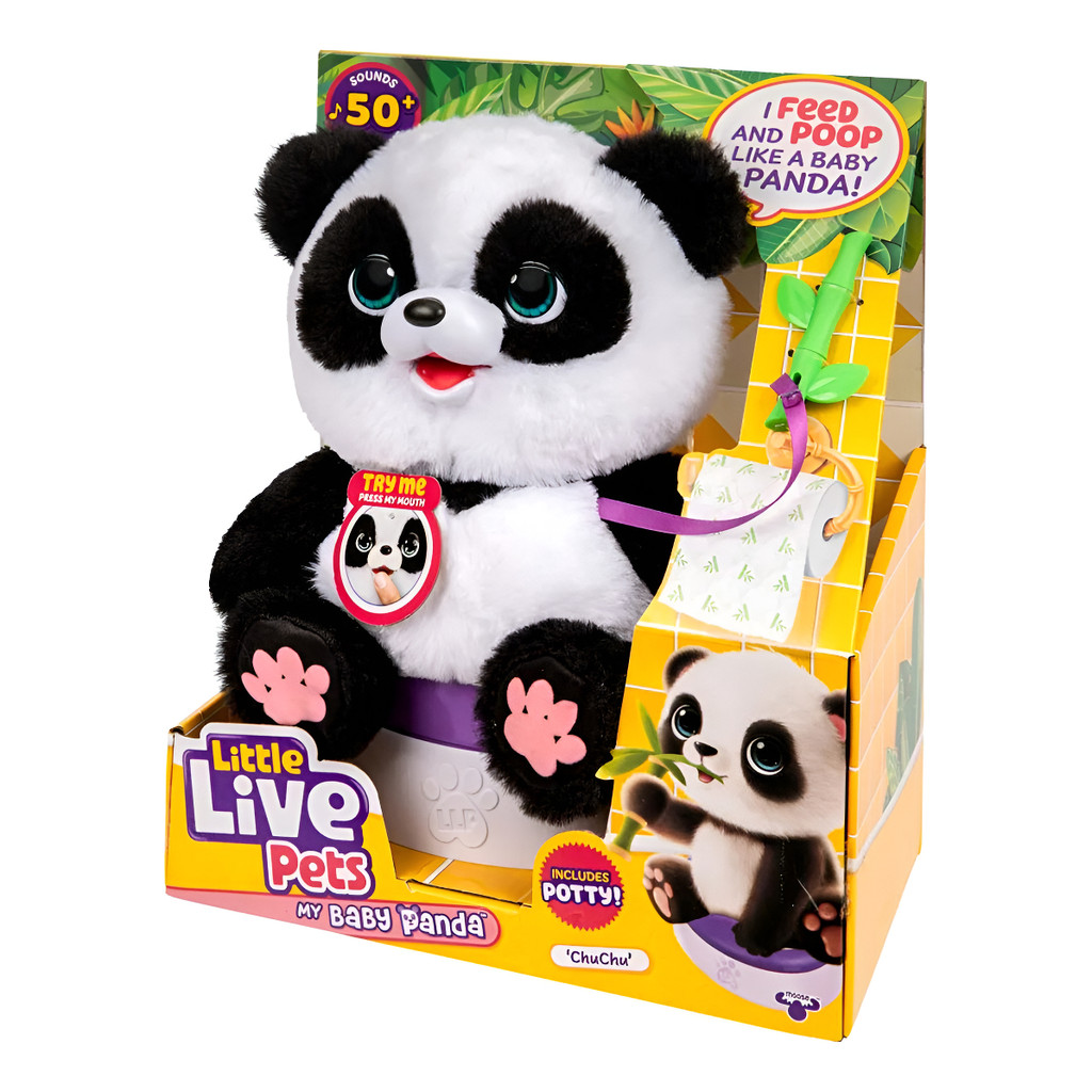 Little Live Pets Meu Bebê Panda Chuchu Fun F0219-3