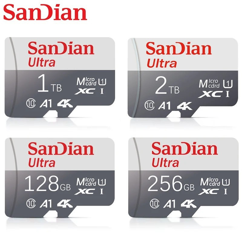 Flash Micro SD Card 2TB | 1TB | 512GB | 256GB MicroSD card 100MB/S Memory Card  SD