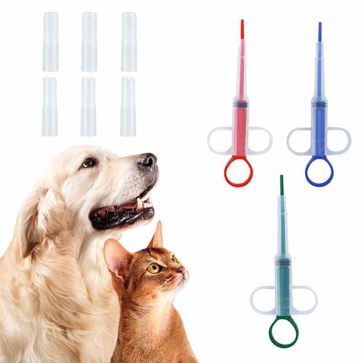 Aplicador de Comprimidos Seringa Aplicadora para Cachorro e Gato