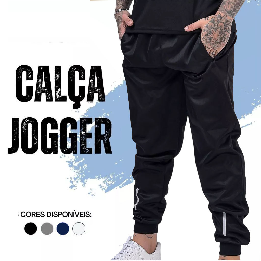 CALÇA JOGGER MASCULINA DRY-FIT PROMOÇÃO LANÇAMENTO