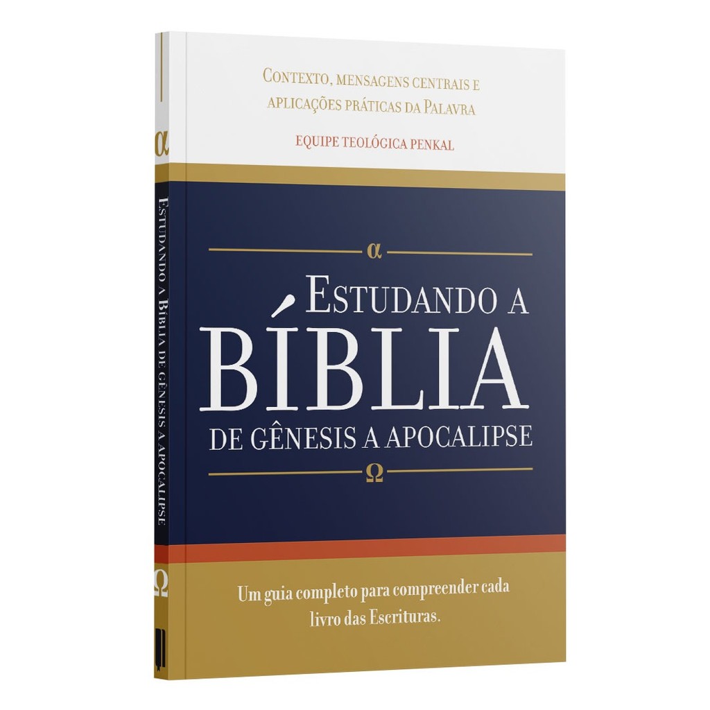 Livro Estudando A Bíblia De Gênesis A Apocalipse Guia Completo Das Escrituras Editora Penkal