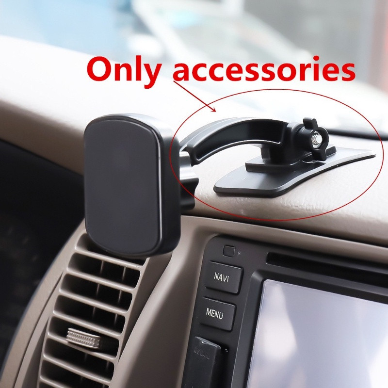 1 Peça Suporte para Telefone de Carro Cabeça de Bola de 17mm Base Autoadesiva Acessórios de Painel de Controle de Telefo