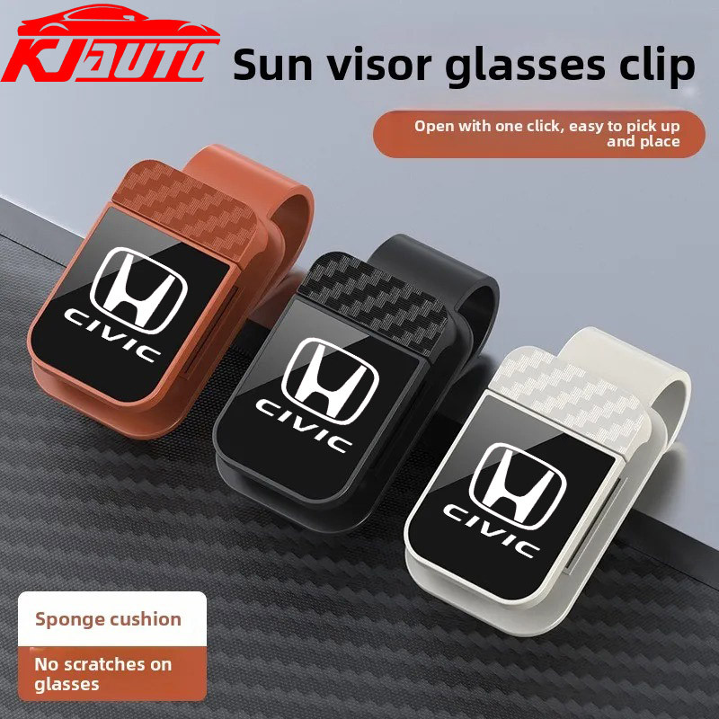 Clipe De Armazenamento De Óculos De Carro Honda Civic Suporte Sol Para Viseira De E Organizador De Recibos G8 G9 G10 G11
