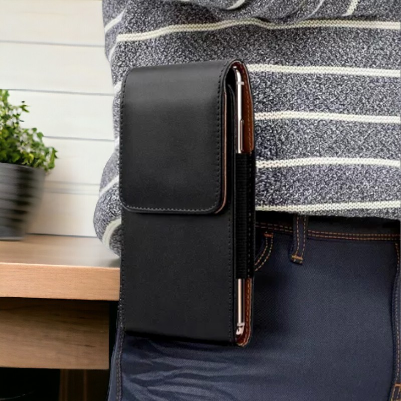 Capa de Celular com Suporte Para Cinto 5.0/6.1/6.5/ e 6.8 Polegadas Modelos Variados !