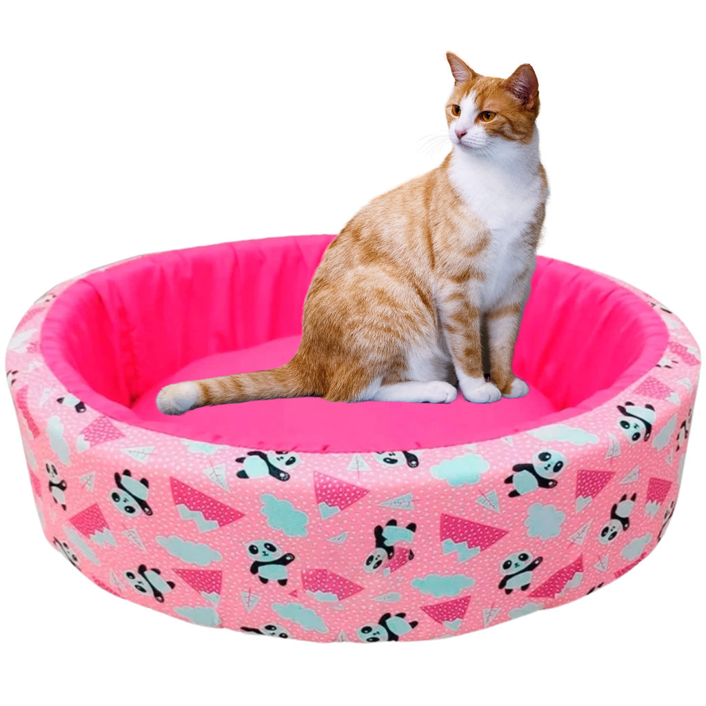 Cama Lavável para Pet 50x50cm – Ideal para Gatos de Porte Médio