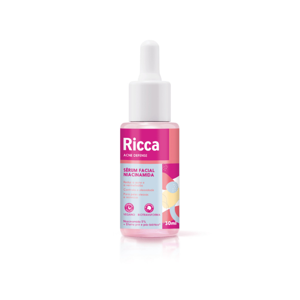 Serum Niacinamida Anti Espinhas Acne Defense Controla Oleosidade Ricca
