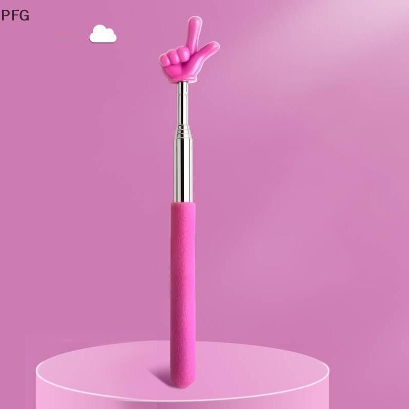 PFG Retrátil Professor Ponteiro Dedo Design De Aço Inoxidável Telescópico Escola Ensino Vara Suprimentos Do Para Sala De