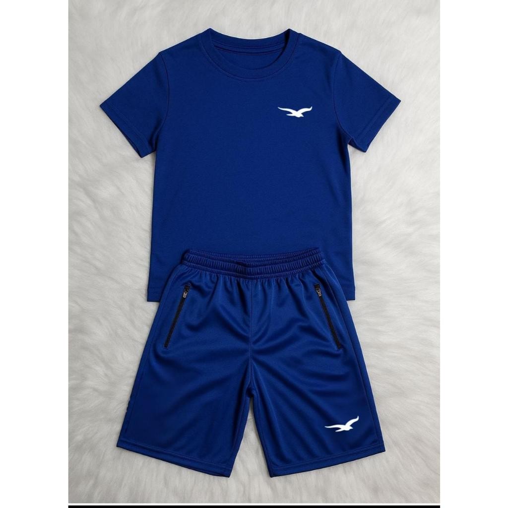 Camiseta MAIS Bermuda  Infantil E Juvenil Com Bolsos 04 á 16 Anos Origins