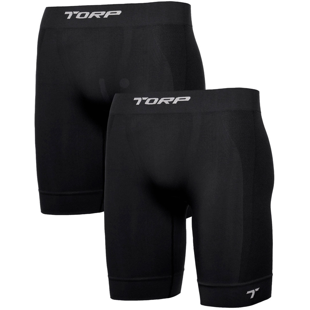 Kit 2 Bermudas Calção Térmico Torp Microfibra Sem Costura Soul Eco Evita Assaduras Corrida Ciclismo