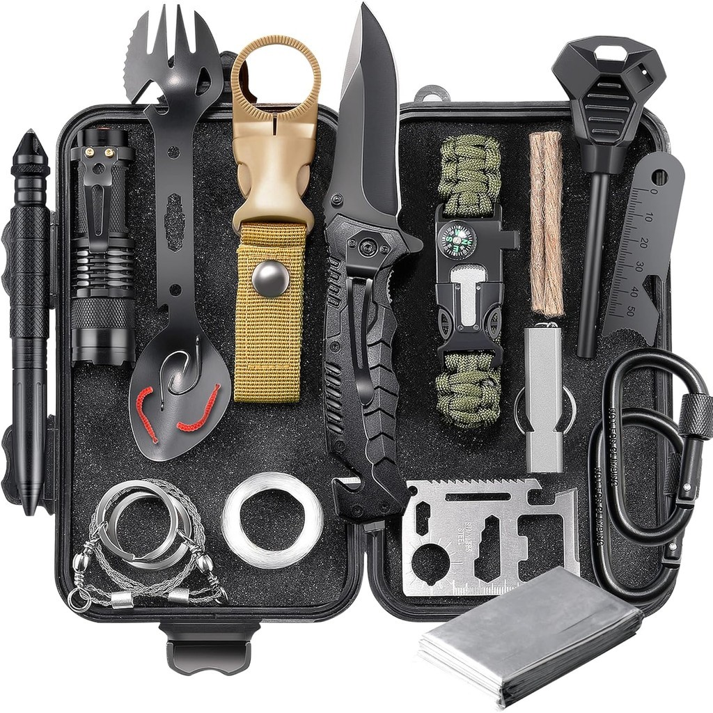 Kit Acampamento Aventura De Sobrevivência De Emergência