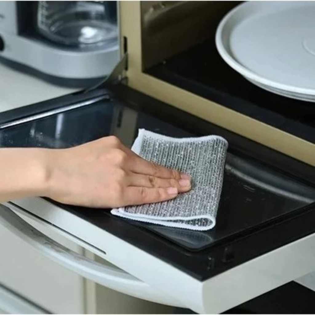 DAGUAN  Pano De Limpeza De Arame Metálico Malha Não Oleosa Fogão De Cozinha Prato & Panelas Em Vez De